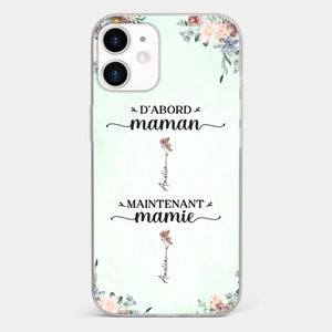 Coque De Téléphone Transparente Personnalisée – Cadeau Pour Mamie – Un Lien D’Amour Éternel