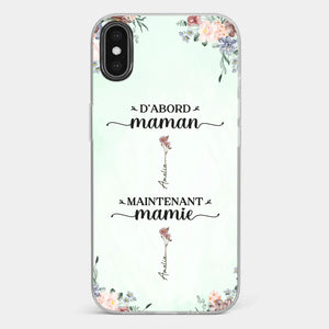 Coque De Téléphone Transparente Personnalisée – Cadeau Pour Mamie – Un Lien D’Amour Éternel