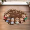 Paillasson Personnalisé – Cadeau Pour Les Petits-enfants – Bienvenue Chez Nous