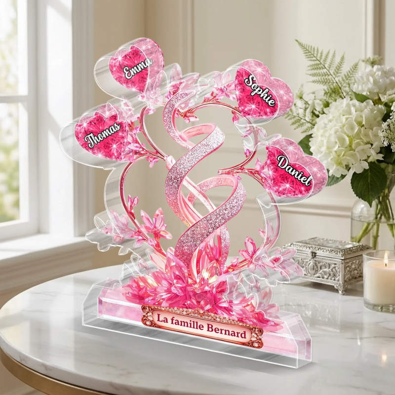 Plaque Acrylique Personnalisée – Cadeau Pour Mamie, Maman – Notre Plus Belle Histoire