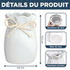 Vase À Fleurs Personnalisé Avec Corde – Cadeau Pour Maman, Mamie – L’Amour Fleurit Ici