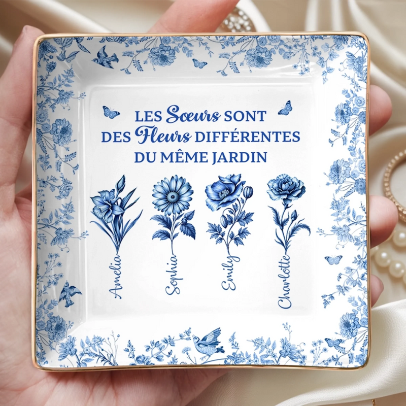 Vide-Poche À Bijoux Personnalisé - Cadeau Pour Meilleures Amies – Fous Rires Entre Besties