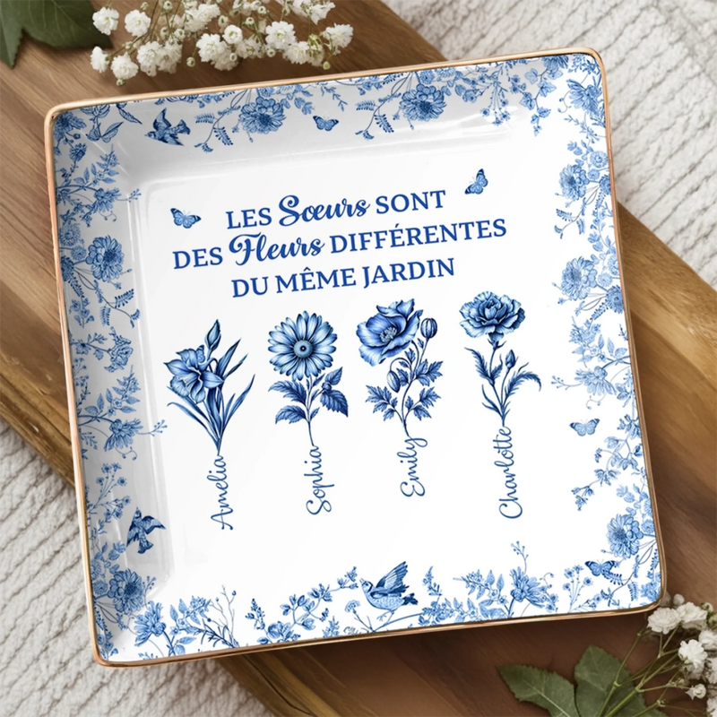Vide-Poche À Bijoux Personnalisé - Cadeau Pour Meilleures Amies – Fous Rires Entre Besties
