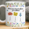 Mug Personnalisé À Effet Imprimé 3D Gonflé - Cadeau Pour Meilleures Amies - Liées Pour Toujours