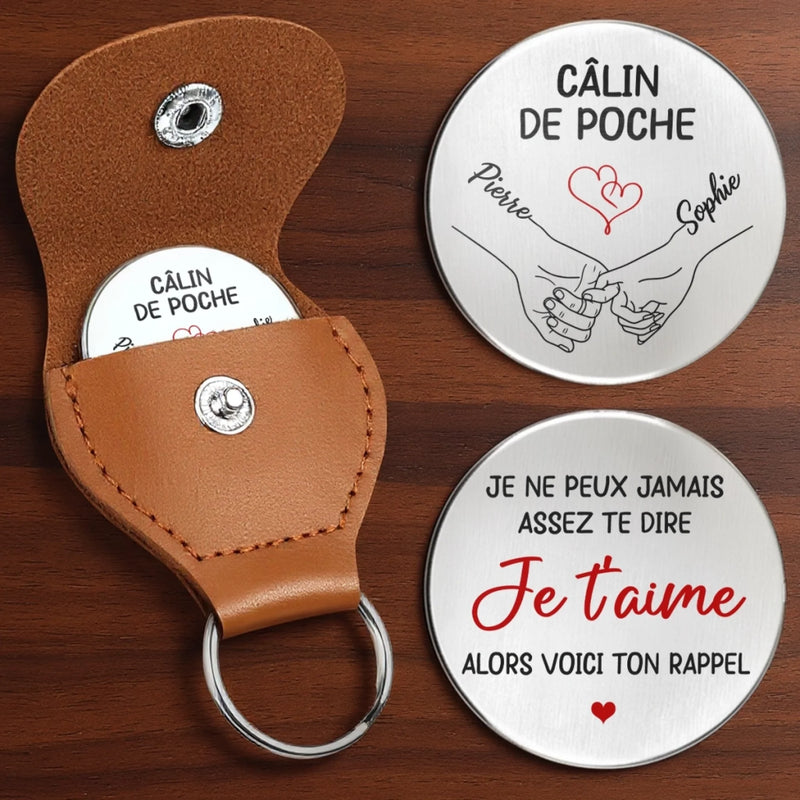 Cadeau Porte-Bonheur De Poche Personnalisé Pour Couple - À Deux Sans Effort