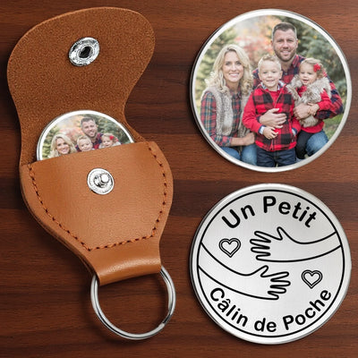 Porte-Bonheur Personnalisé – Cadeaux D'Anniversaire Personnalisés Pour Maman, Papa, Fille, Fils – Garde Mon Amour Près De Toi, Toujours