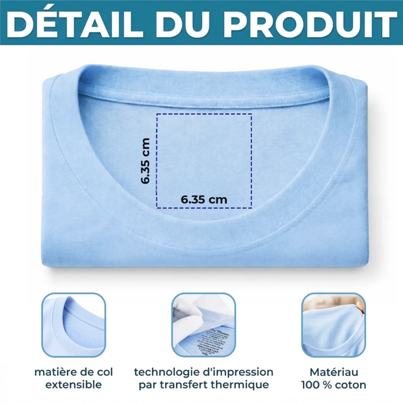T-Shirt À Impression Intérieure Personnalisée – Cadeau Pour Maman – Tu Es Tout Pour Moi