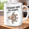 Mug Personnalisé – Cadeau Pour Papa, Papi – Meilleur Papa du Monde
