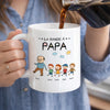 Mug Personnalisé – Cadeau Pour Papa, Papi – Les Enfants de Papa
