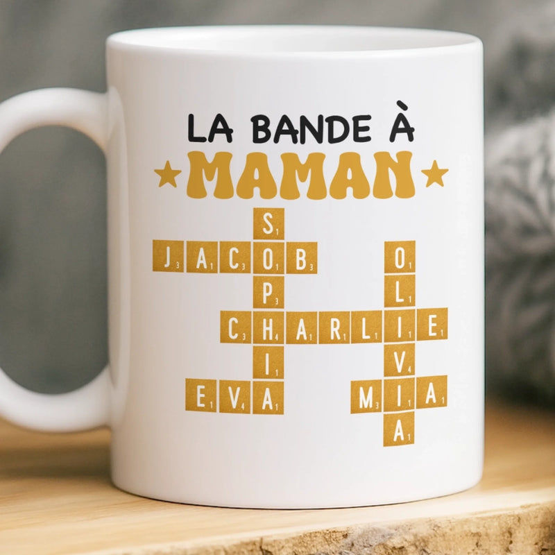 Mug Personnalisé – Cadeau Pour Mamie – Mamie Notre Trésor De Famille