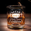 Verre À Whisky Personnalisé – Cadeau D’Anniversaire Personnalisé Pour Papa, Frère, Grand-Père Ou Mari – S’Améliore Simplement Avec Les Années