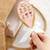 Brosse à Cheveux Personnalisée – Cadeau pour Maman et Mamie – Belles fleurs de Mamie