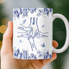 Mug Personnalisé À Effet Imprimé 3D Gonflé - Cadeaux D’Anniversaire Pour Maman, Grand-Mère - Main Dans La Main Tout Au Long De La Vie