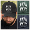 Casquette De Baseball En Jean Délavé Personnalisée – Cadeau Pour Grand-Père – Le Meilleur Grand-père Du Monde