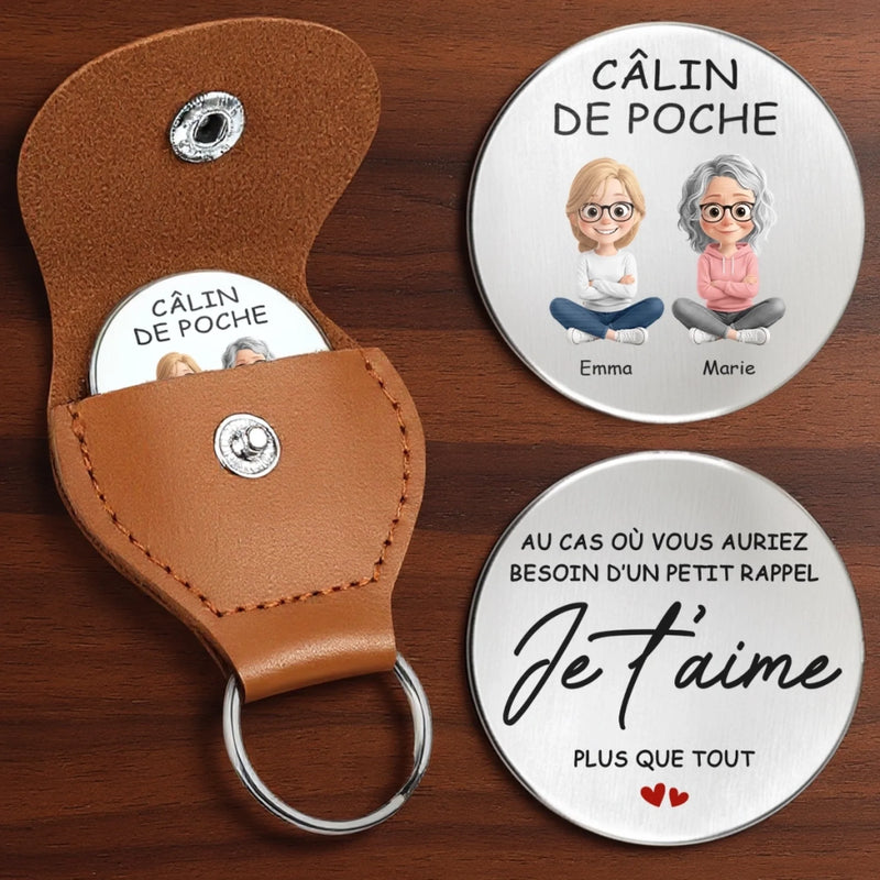 Porte-Bonheur De Poche Personnalisé - Cadeau Pour Fille, Fils - Au Cas Où Vous Auriez Besoin D'un Petit Rappel