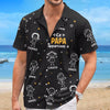 Chemise Hawaïenne Personnalisée – Cadeau Pour Papa, Papi – Des Générations D’Amour
