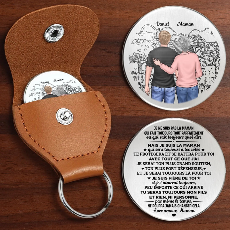 Porte-Bonheur De Poche Personnalisé – Cadeau Pour Fils – Tu Seras Toujours Mon Fils