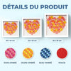 Boîte Cadre Florale Personnalisée – Cadeau pour Maman – Tu Es La Pièce Qui Nous Rassemble