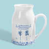 Vase À Fleurs Personnalisée – Cadeau Pour Sœurs, Amies – Nous Sommes Comme Des Fleurs