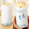 Bougie LED Personnalisée – Cadeau Pour Sœurs, Amies – Nous Sommes Des Fleurs Rayonnantes