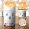 Bougie LED Personnalisée – Cadeau Pour Sœurs, Amies – Nous Sommes Des Fleurs Rayonnantes