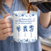 Mug Personnalisé – Cadeau Pour Sœurs – Fleurs Différentes, Même Jardin
