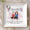 Vide-Poche À Bijoux Personnalisé  – Cadeau Pour Maman, Fille – Merci pour tout