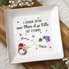 Vide-Poche À Bijoux Personnalisé – Cadeau Pour Maman, Fille – Toujours près de toi