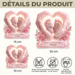 Plaque Acrylique Personnalisée - Cadeau Fête des Mères Pour Jeune Maman - Bonne Nouvelle Maman