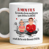 Mug Personnalisé À Effet Imprimé 3D Gonflé – Cadeau Pour Fils – À Notre Fils, Tu es Notre Plus Grande Fierté