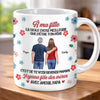 Mug Personnalisé À Effet Imprimé 3D Gonflé –  Cadeau Fête des Mères Pour Fille – C'est De Te Voir Devenir Maman