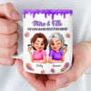 Mug Personnalisé À Effet Imprimé 3D Gonflé –  Cadeau Pour Fille – Entre Mère Et Fille, Un Lien Éternel