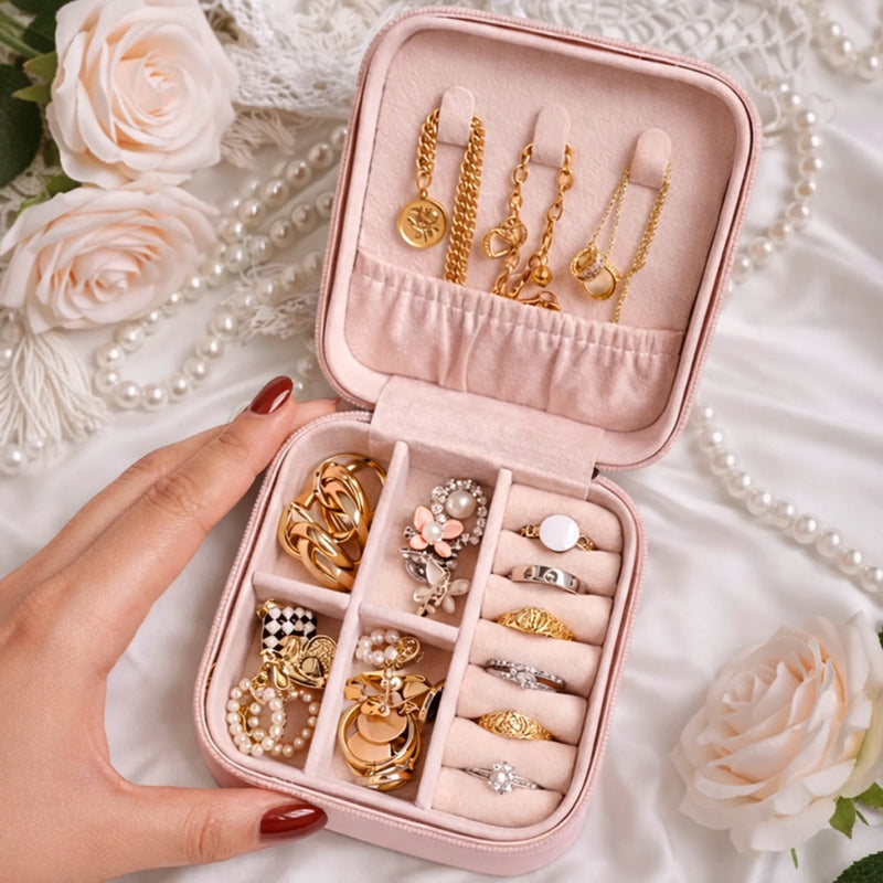 Boîte à Bijoux Carrée Personnalisée – Cadeau pour Fille – Souviens-toi Que Tu Es Plus Forte Que Tu Ne Le Crois