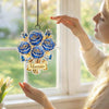 Ornement Suncatcher de Fenêtre Personnalisé – Cadeau Fête des Mères / Anniversaire pour Maman, Mamie – Le jardin éternel de maman