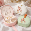 Boîte à Bijoux avec Poignée Personnalisée – Cadeau pour Famille  – Ton Signe Distinctif