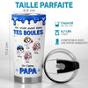 Gobelet Isotherme Personnalisé – Cadeau Pour Papa – Je Vivais Avant Dans Tes Boules