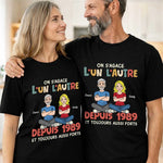 T-Shirt Unisexe Personnalisé – Cadeau Pour Couple – On S'agace Et Toujours Aussi Forts