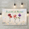 Toile Horizontale Personnalisée – Cadeau Pour Maman, Mamie – Celui de Mamie