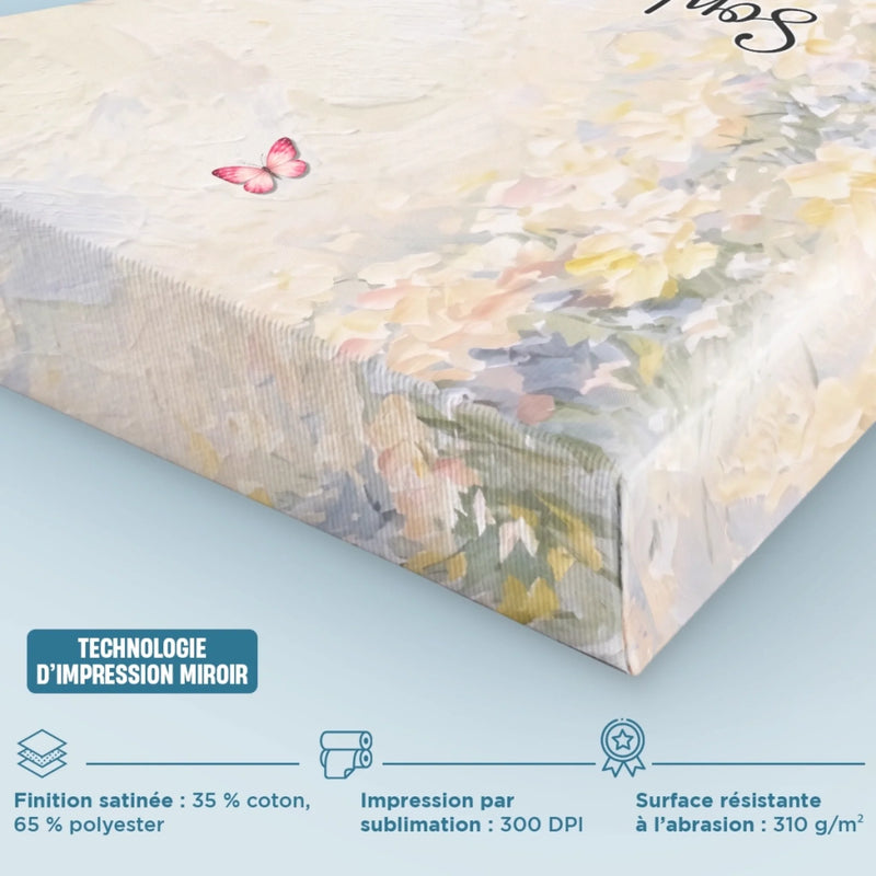 Toile Horizontale Personnalisée – Cadeau Pour Maman, Mamie – Celui de Mamie