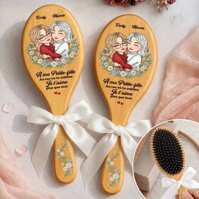 Brosse à Cheveux Personnalisée – Cadeau pour Fille – Les Précieux Cheveux De Ma Fille