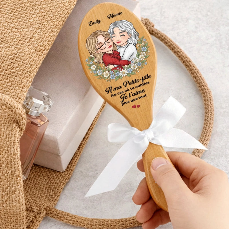 Brosse à Cheveux Personnalisée – Cadeau pour Fille – Les Précieux Cheveux De Ma Fille