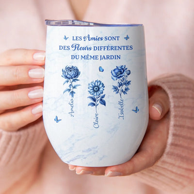 Gobelet à vin Personnalisé – Cadeau pour Amies, Sœurs – Félicitations Pour Votre Différence