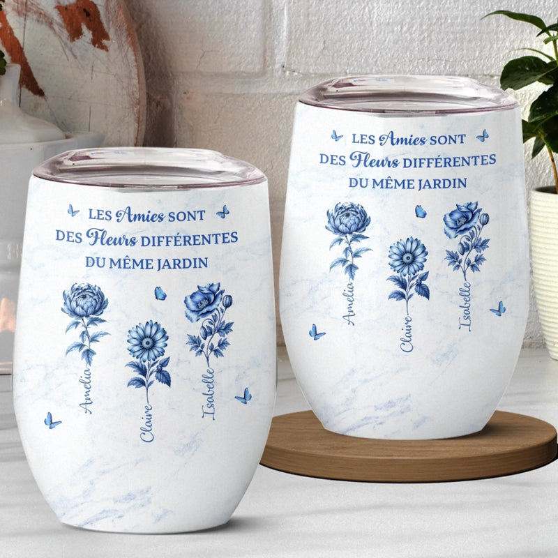 Gobelet à vin Personnalisé – Cadeau pour Amies, Sœurs – Félicitations Pour Votre Différence