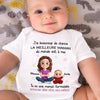 Body Bébé Personnalisé – Cadeau Pour La Première Fête Des Mères - Formidable Maman