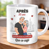 Mug Personnalisé À Effet Imprimé 3D Gonflé – Cadeau Pour Couple – Que ce café