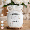 Vase À Fleurs Personnalisé Avec Corde – Cadeau Pour Fille – Maintenant, D'abord