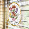 Ornement Suncatcher Tournesol de Fenêtre Personnalisé – Cadeau pour Maman – Le Jardin de Maman