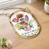 Ornement Suncatcher Tournesol de Fenêtre Personnalisé – Cadeau pour Maman – Le Jardin de Maman