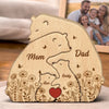 Puzzle Artistique en Bois Personnalisé – Cadeau pour Famille – Leur amour nous a créés