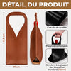 Sac à Vin en Cuir Personnalisé – Cadeau pour Pour Soi-Même – Vin Sur Ordonnance